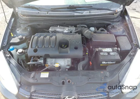 2009 Hyundai Accent Gls z USA, uszkodzony, nr VIN KMHCM46C99U316976